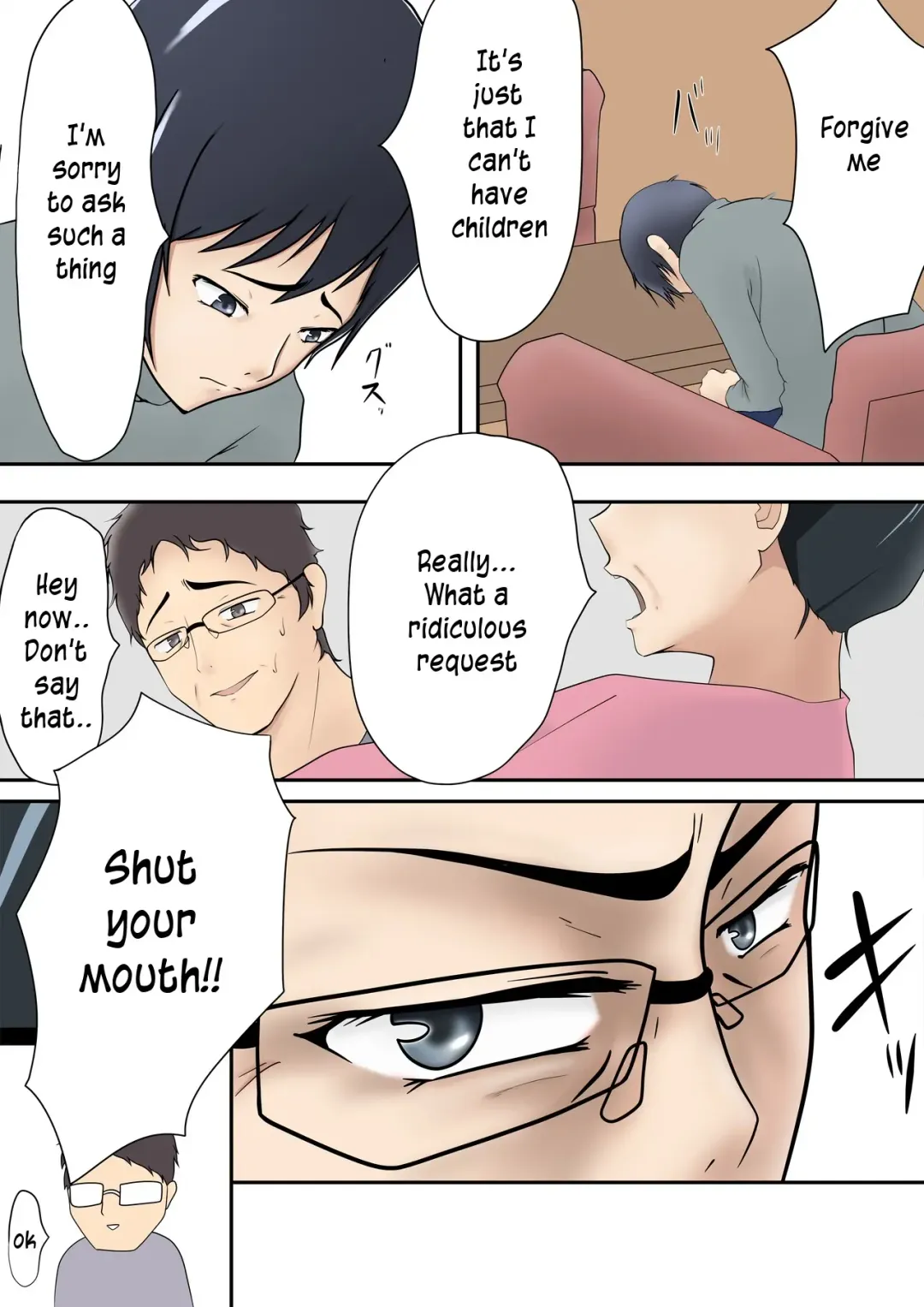 [Shimipan] Mi no Haha ni Dairi Shussan o Onegai shita Hanashi | The story of how I asked my mother to be our surrogate Fhentai - Page 3