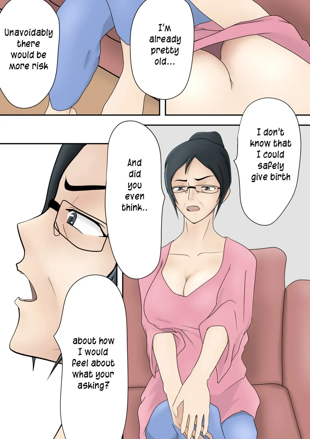[Shimipan] Mi no Haha ni Dairi Shussan o Onegai shita Hanashi | The story of how I asked my mother to be our surrogate Fhentai - Page 4