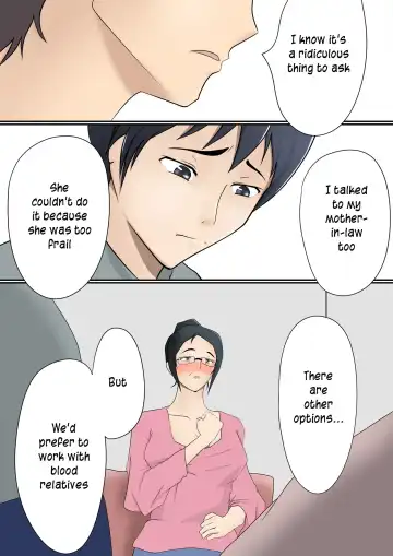 [Shimipan] Mi no Haha ni Dairi Shussan o Onegai shita Hanashi | The story of how I asked my mother to be our surrogate Fhentai - Page 6