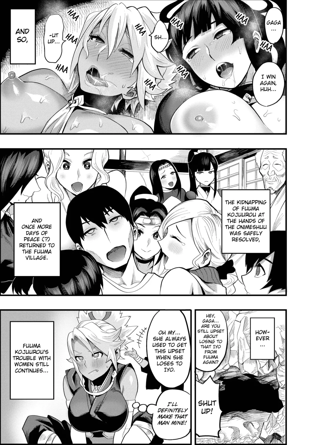 [Ichiren Takushou] Oideyo! Kunoichi no Sato Kiwami ~Fuuma Kunoichi Soutoujou no Maki~ | Come to the Kunoichi Village! Climax ~Fuuma Kunoichi's Full Appearance Volume~ Fhentai - Page 54