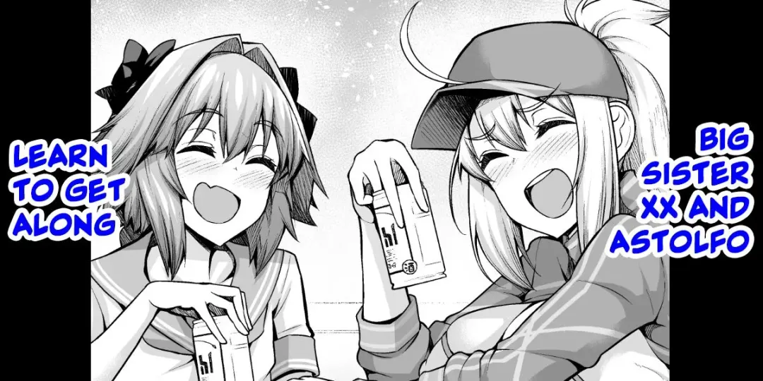 [Ankoman] XX Onee-san, Astolfo to Nakayoku Suru | Big Sister XX and Astolfo Learn to Get Along Fhentai - Page 1