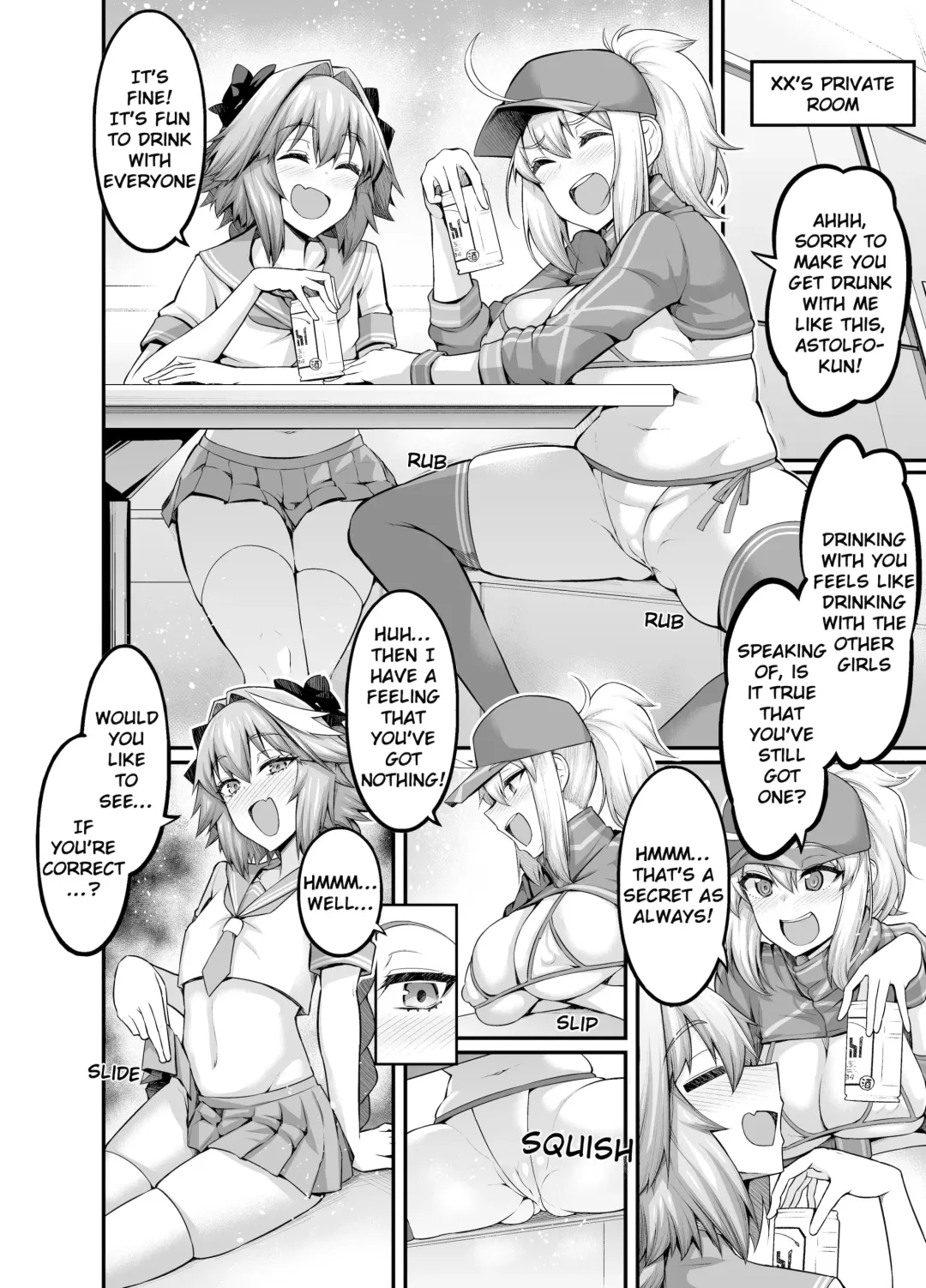 [Ankoman] XX Onee-san, Astolfo to Nakayoku Suru | Big Sister XX and Astolfo Learn to Get Along Fhentai - Page 2