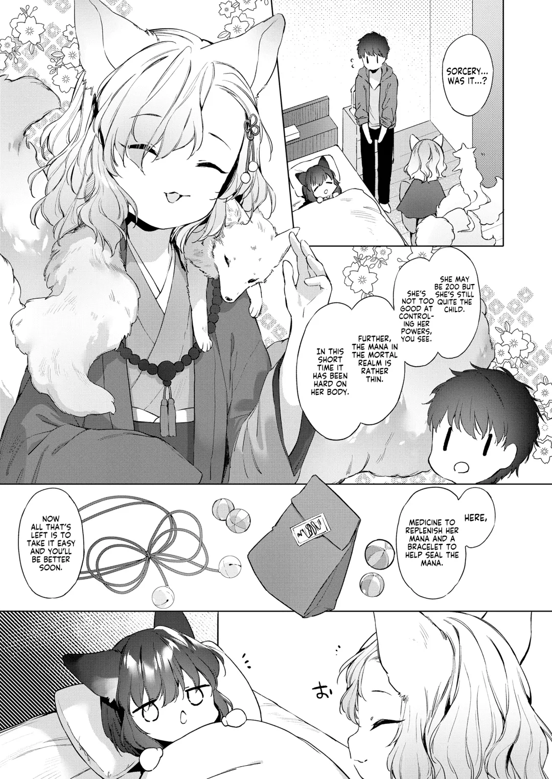 [Mutou Mato] Yowai 200 Chai Okitsune-chan to Oshidori Fuufu Seikatsu. Dai 2 Wa | 200 Year Old Fox Girl and Her Happily Married Life. Part 2 Fhentai - Page 5