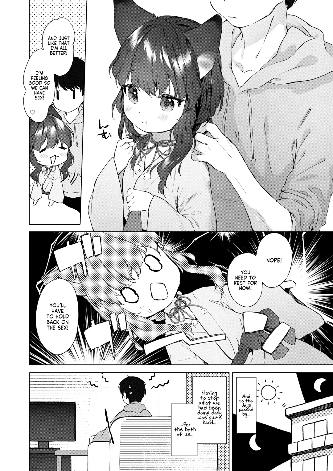 [Mutou Mato] Yowai 200 Chai Okitsune-chan to Oshidori Fuufu Seikatsu. Dai 2 Wa | 200 Year Old Fox Girl and Her Happily Married Life. Part 2 Fhentai - Page 8