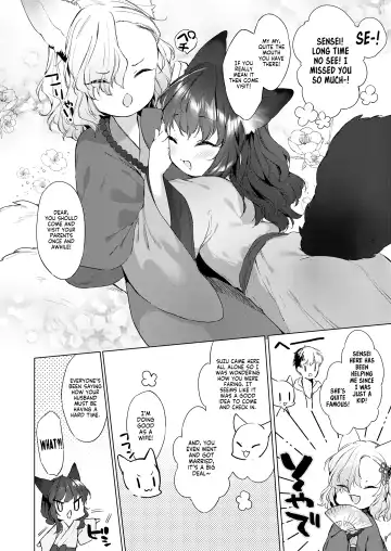 [Mutou Mato] Yowai 200 Chai Okitsune-chan to Oshidori Fuufu Seikatsu. Dai 2 Wa | 200 Year Old Fox Girl and Her Happily Married Life. Part 2 Fhentai - Page 6