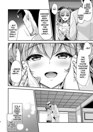 [Hakui Ami] Kashima to Love Love 2-haku 3-kka | 2 Nights And 3 Days Getting Lovey Dovey with Kashima Fhentai - Page 3