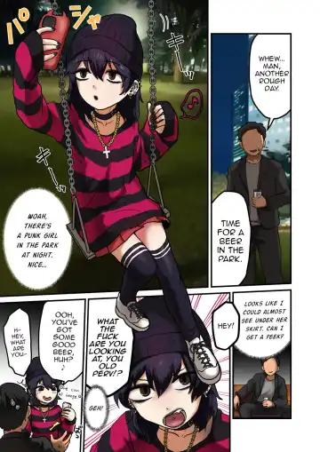 Punk Joshi to Yoru no Kouen de xx Fhentai - Page 2