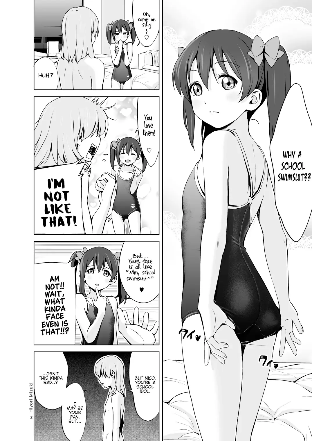 [Hiyori Mizuki] Sukumizu Love Nico Live! Fhentai - Page 3