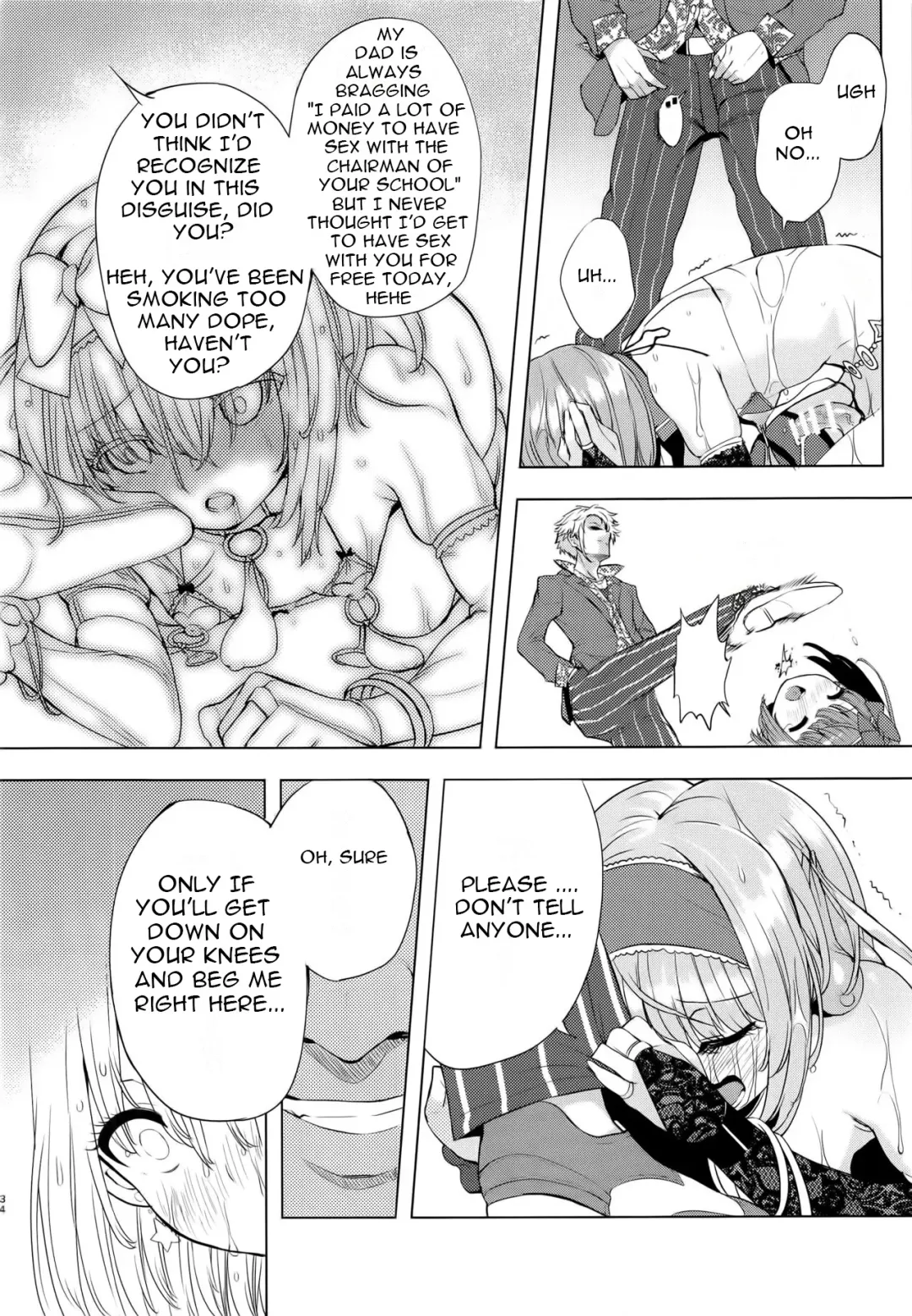 [Ere 2 Earo] INDEX GIRLS 09 MIO Ni Futanari Seitokaichou Roshutsu Chijoku Choukyou Fhentai - Page 34