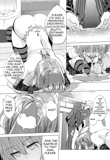 [Ere 2 Earo] INDEX GIRLS 09 MIO Ni Futanari Seitokaichou Roshutsu Chijoku Choukyou Fhentai - Page 35