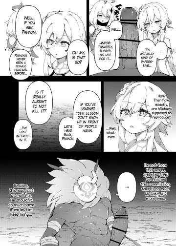 [Karou] Shingeki no Hilichurl ~Tabibito Hokaku Hen~ Lumine,The End of Travel~ Fhentai - Page 11