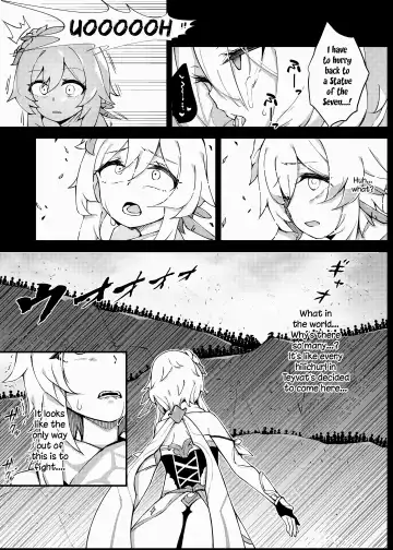 [Karou] Shingeki no Hilichurl ~Tabibito Hokaku Hen~ Lumine,The End of Travel~ Fhentai - Page 13