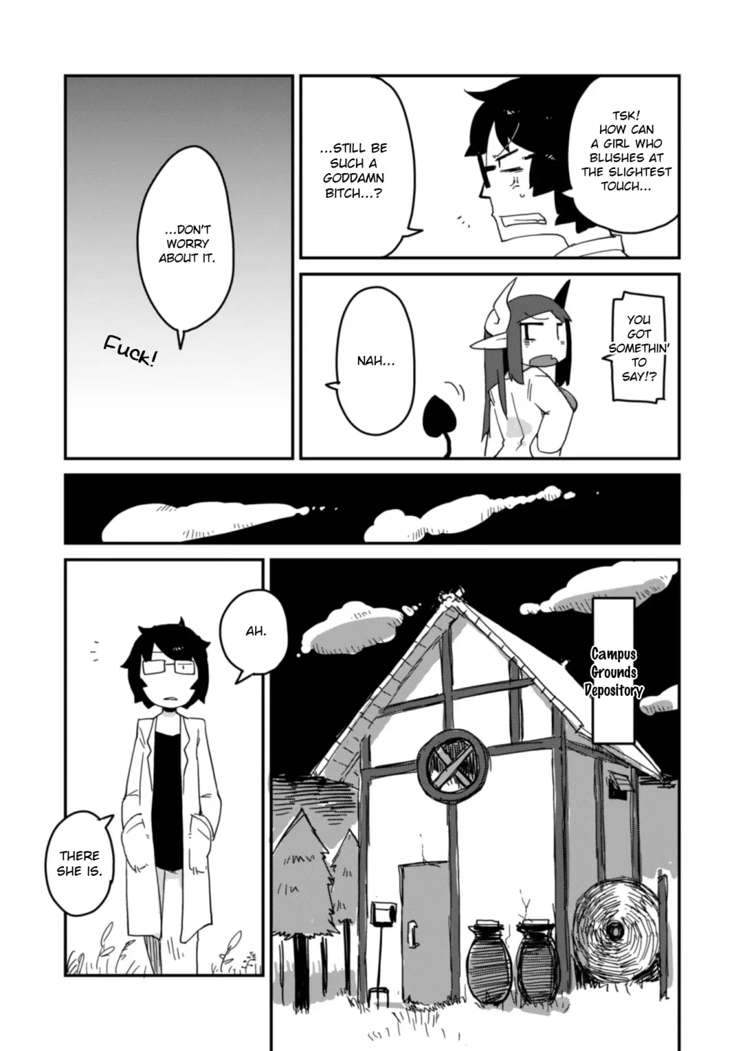 [Masha] Kouhai no Tangan-chan | Kouhai-chan the Mono-Eye Girl Fhentai - Page 14