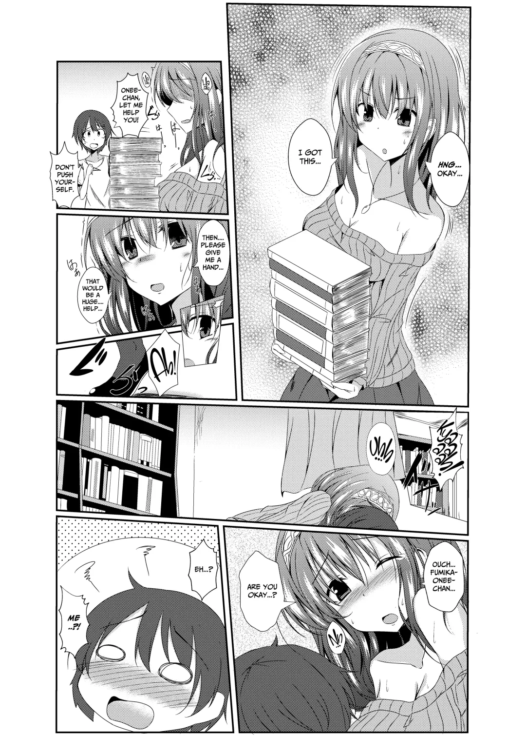 [Naba - Nabe] Fumika Onee-chan to Irekawacchau Hon | A Book About Switching Bodies With Fumika-onee-chan Fhentai - Page 3