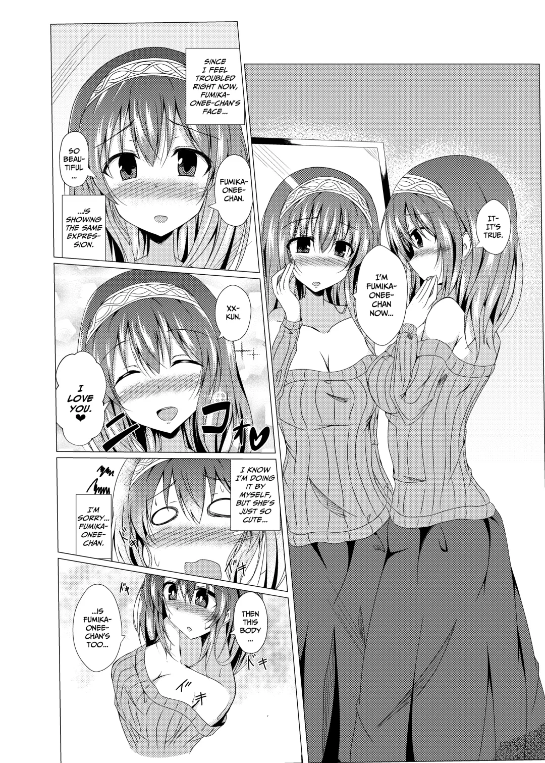 [Naba - Nabe] Fumika Onee-chan to Irekawacchau Hon | A Book About Switching Bodies With Fumika-onee-chan Fhentai - Page 5