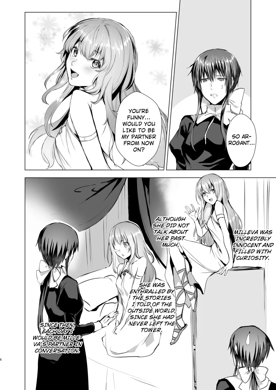 [Mugen No Sudadokei] Gekkoutou no Yume - Nyotaika Douwa ~Danshi Kinsei no Tou~ Fhentai - Page 6