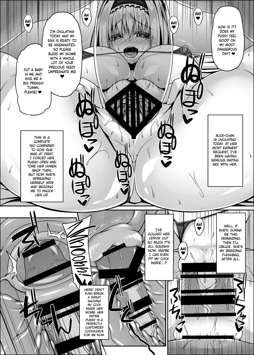 [Sakai Minato] Nagasare Alice wa Choro Kute Kantan ni Haranjau | Naive Little Alice is so Easy to Fuck and Impregnate Fhentai - Page 21