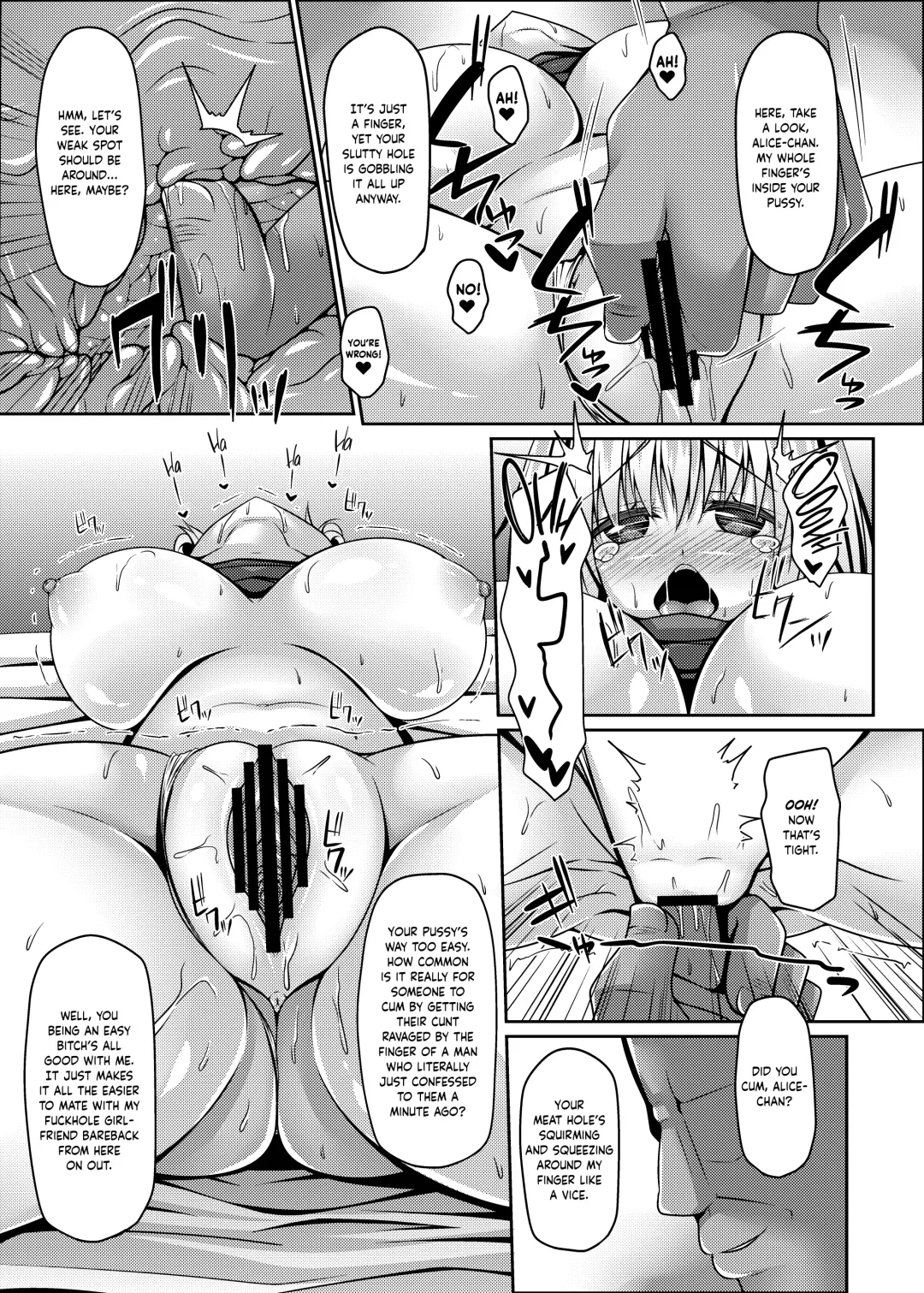 [Sakai Minato] Nagasare Alice wa Choro Kute Kantan ni Haranjau | Naive Little Alice is so Easy to Fuck and Impregnate Fhentai - Page 8
