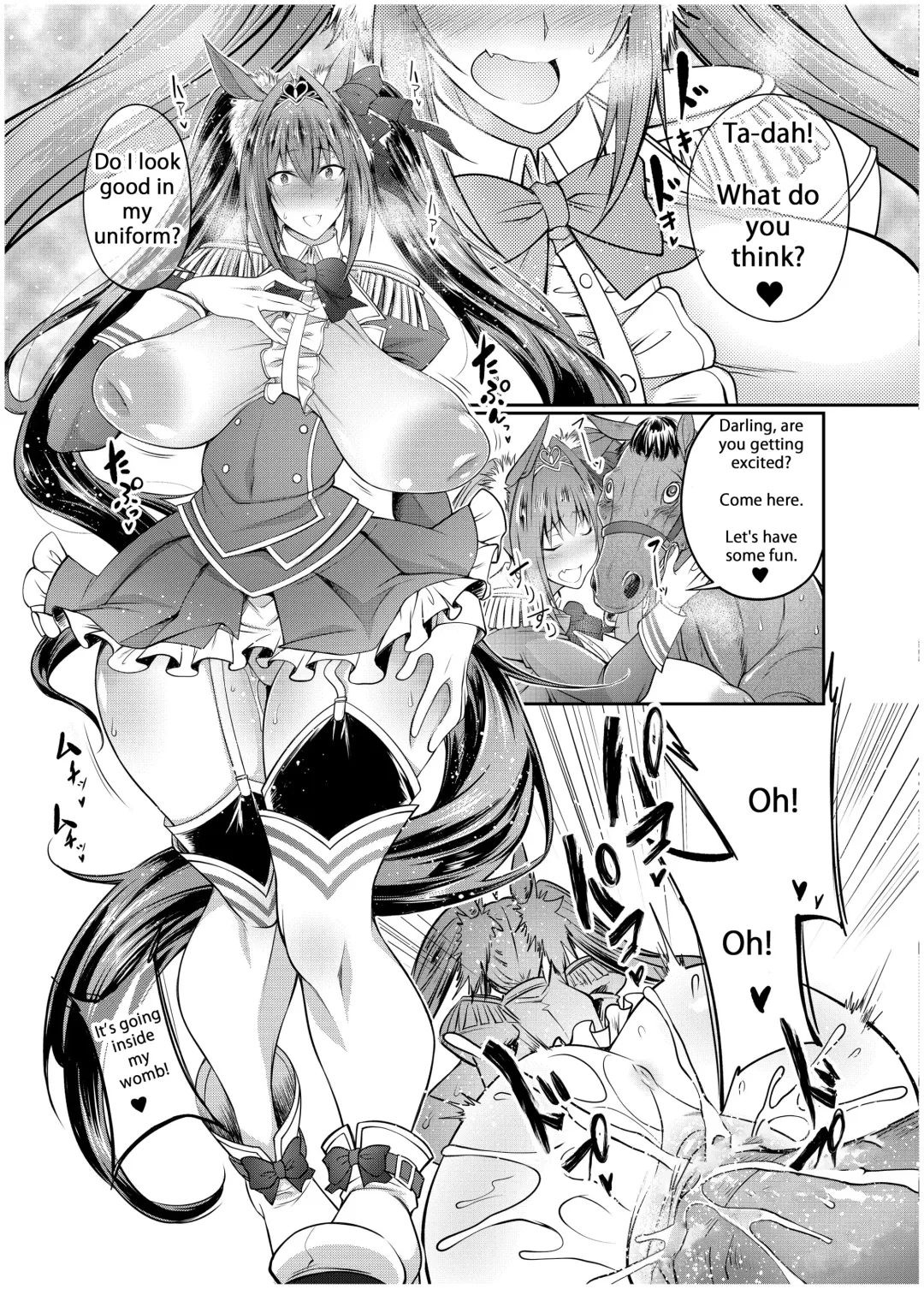 [Tenzen Miyabi] Juukan Musume Uma Koubi Derby (uncensored) Fhentai - Page 15