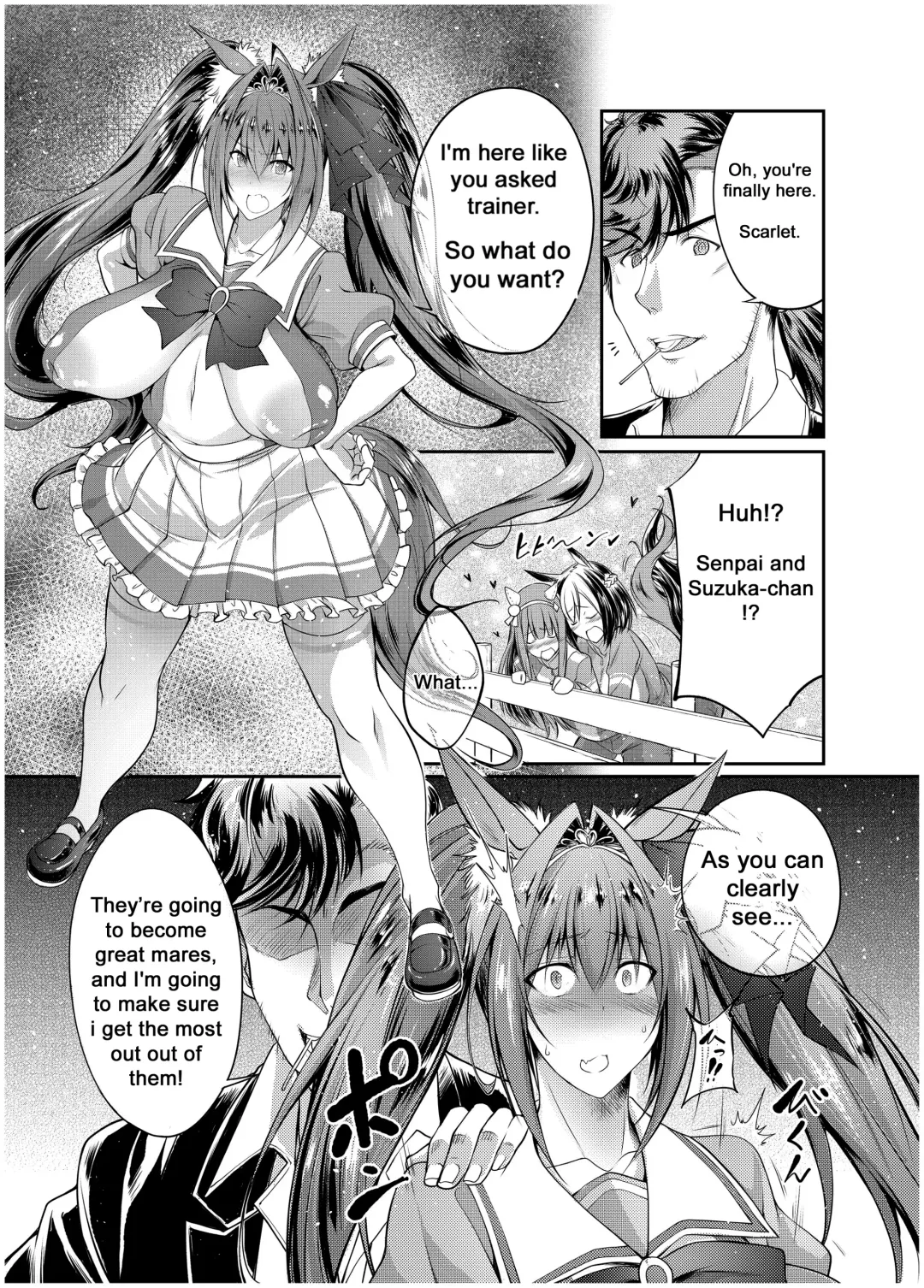 [Tenzen Miyabi] Juukan Musume Uma Koubi Derby (uncensored) Fhentai - Page 3