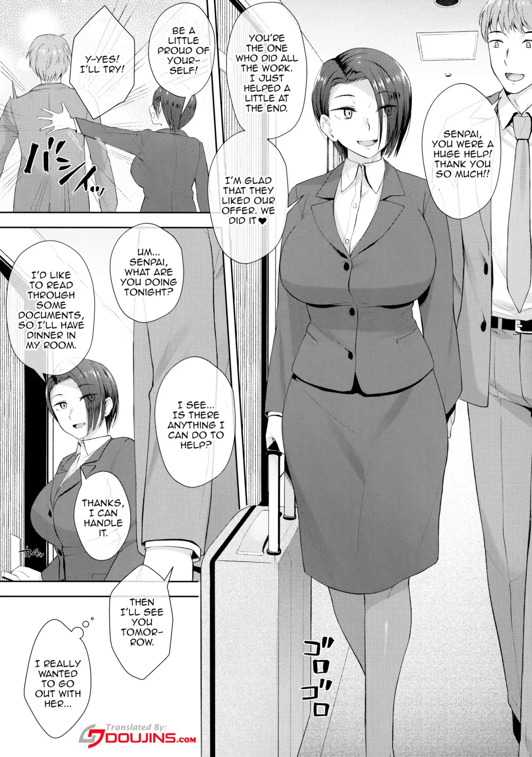 [Condessa] Shucchou-saki de Jii Suru 32-sai | The 32 Year Old Businesswoman Futa Masturbates Before Her Business Trip Fhentai - Page 2
