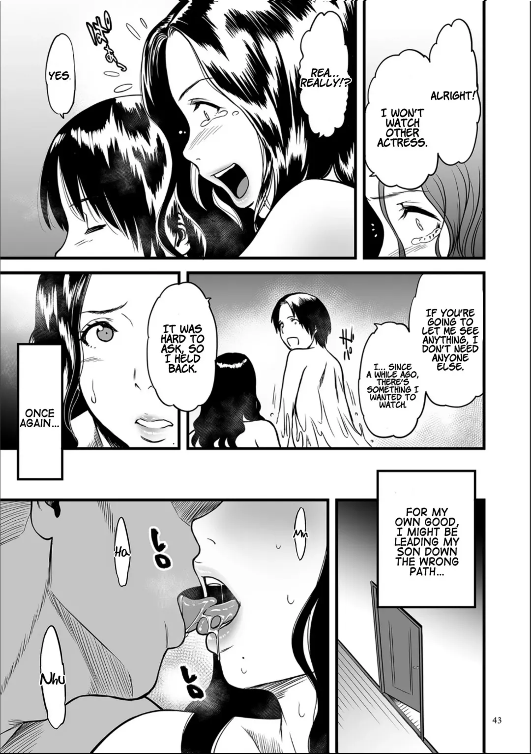 [Cuzukago] AV Joyuu no Kaa-san to Hikikomori no Boku ga Sex Suru You ni Natta Wake | My Mom is a Porn Actress 2 Fhentai - Page 11