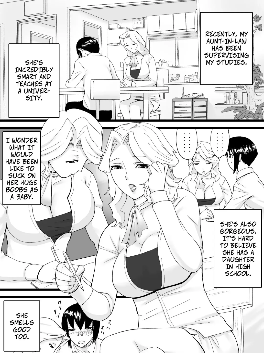 Obasan wa Katei Kyoushi | My Aunt is My Tutor Fhentai - Page 4
