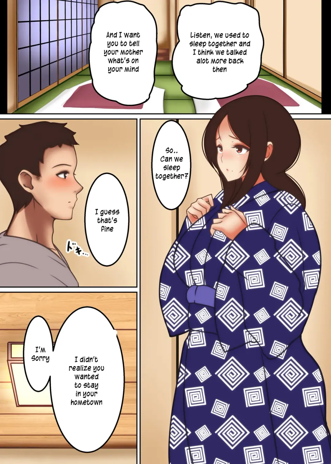 Haha ga Midara ni Aegu Toki 2 ~Shinjou-ke no Boshi Jouji~ | When mother moans lustfully 2 Fhentai - Page 5