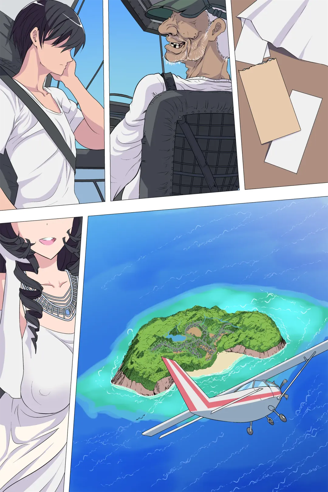 [Gas Mas] Gyaku Rinkan Sakusei Shima wa Chijo Darake[Chinese]【枫原万叶汉化】 Fhentai - Page 39