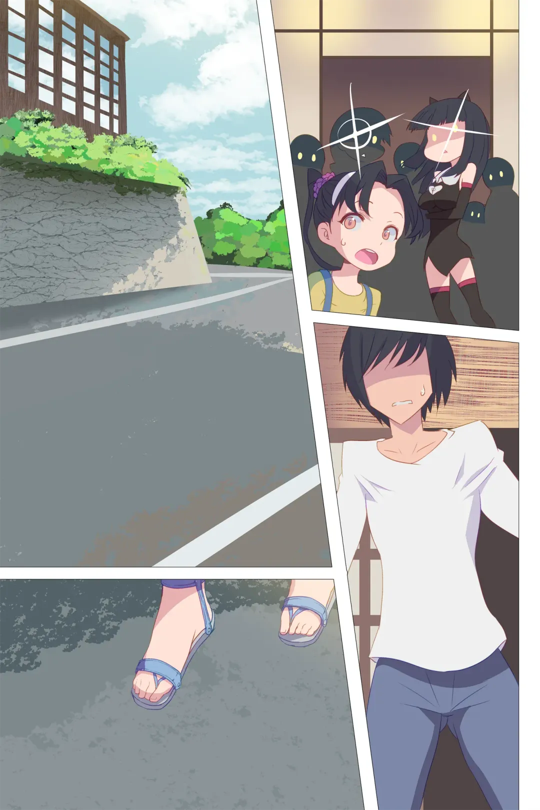 [Gas Mas] Gyaku Rinkan Sakusei Shima wa Chijo Darake[Chinese]【枫原万叶汉化】 Fhentai - Page 51