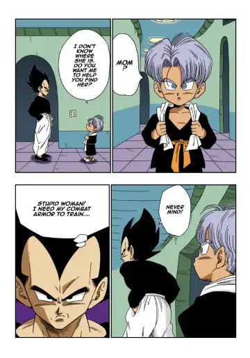[Yamamoto] LOVE TRIANGLE Z Part 3 (Dragon Ball Z) [English] [Decensored] [Colorized] v2 (decensored) Fhentai - Page 13