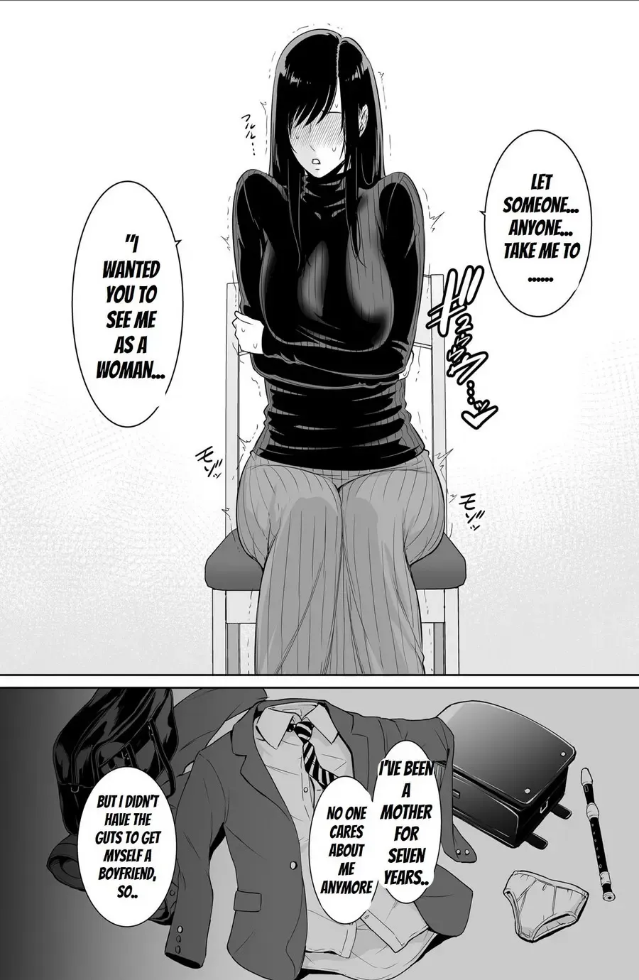 [Gonza] Haha wa Yoru ni Saku Single Mother no Haishin Kiroku Fhentai - Page 23
