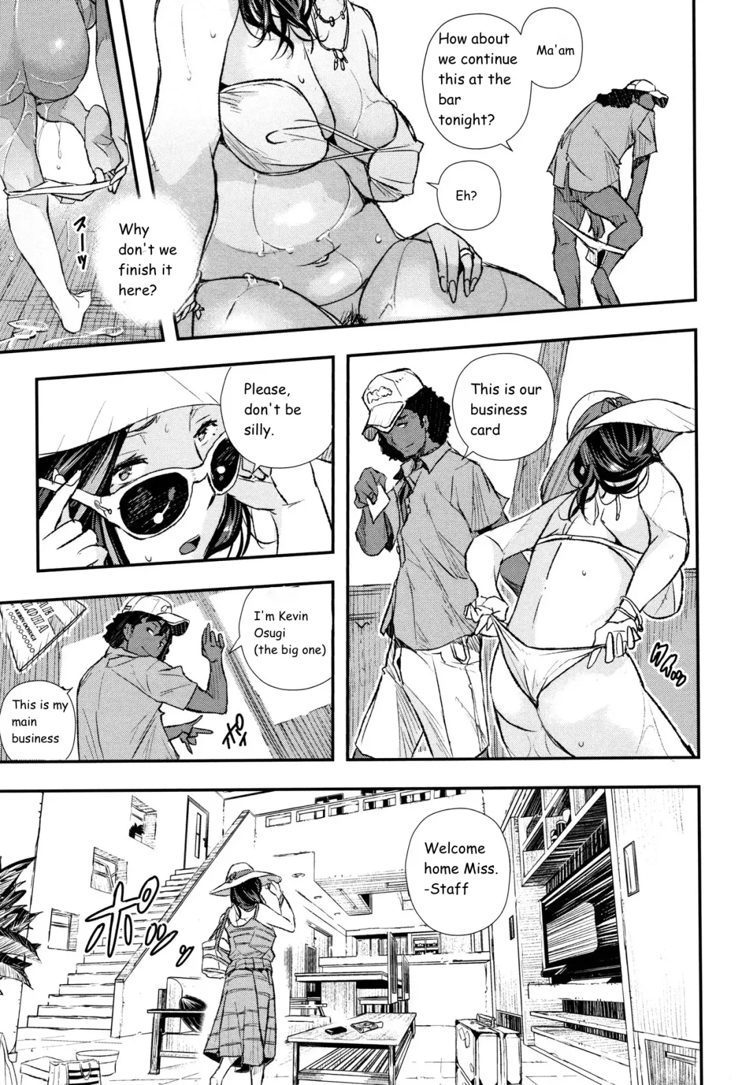 [Sakomae Aichi] Resort wa Kiken na Kaori | The dangerous smell of the island resort Fhentai - Page 7