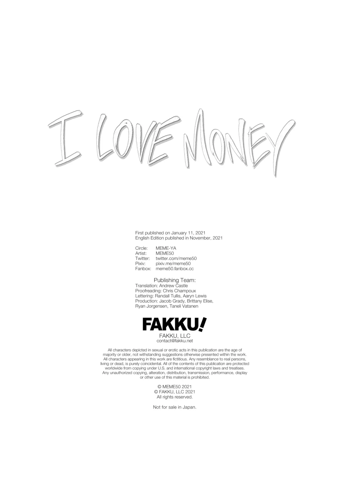 [Meme50] I Love Money Fhentai - Page 37