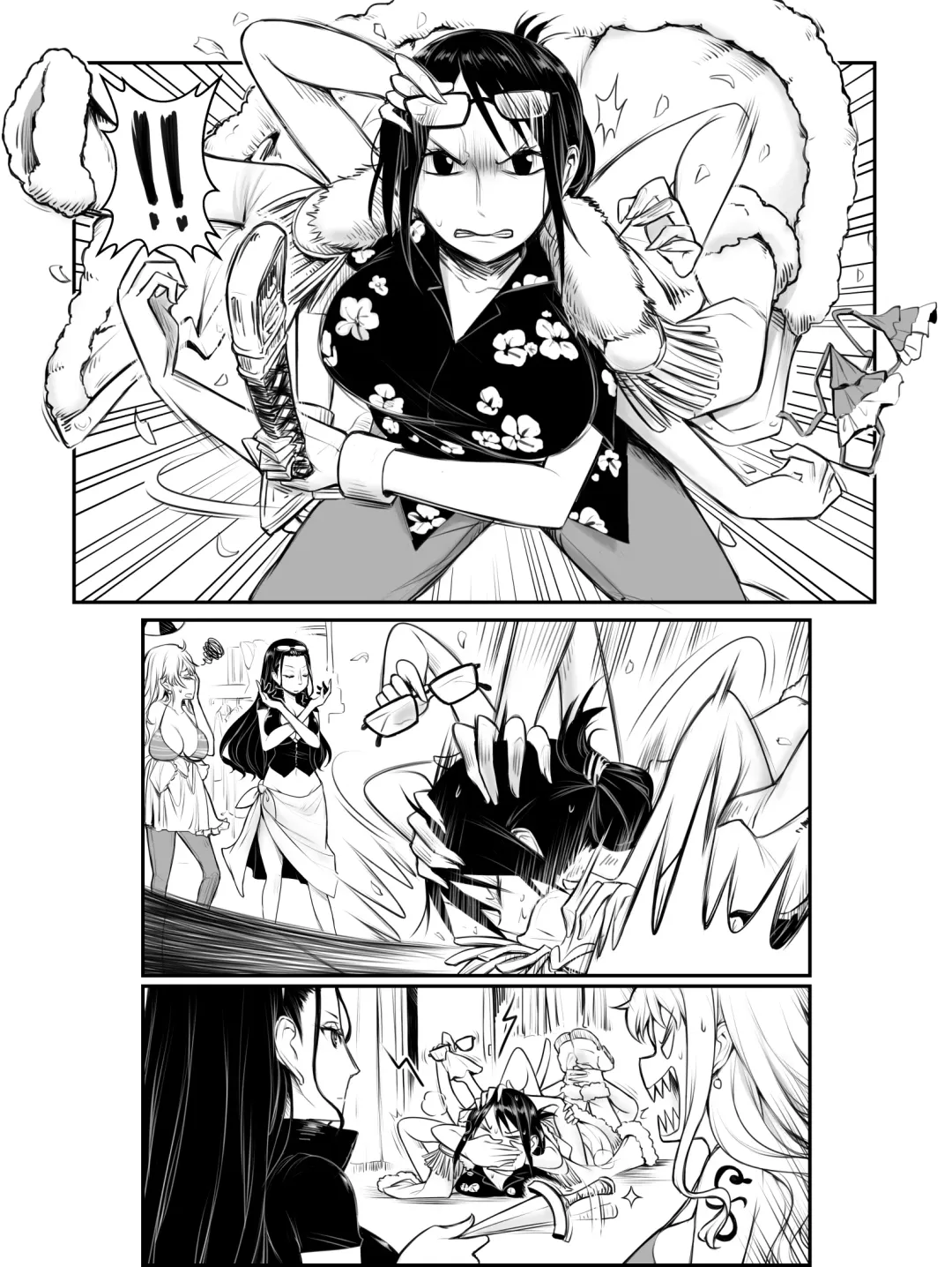 [Yuriwhale] Robin Nami Medley Fhentai - Page 3