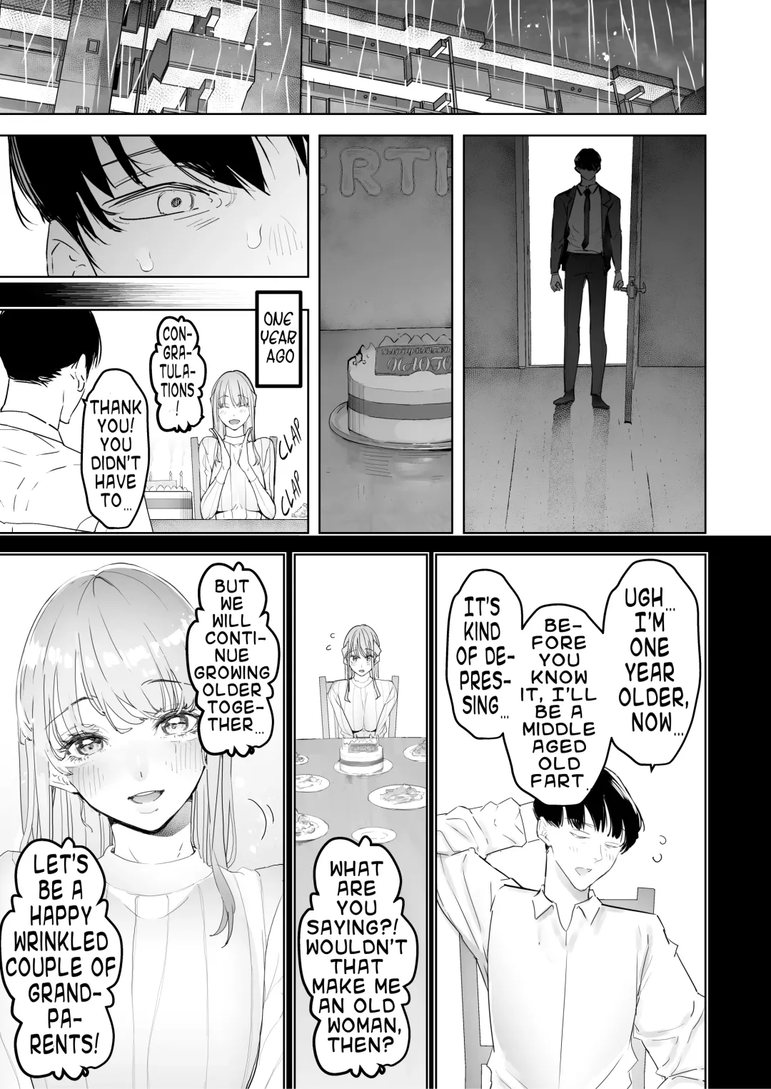 [Sanku] Boku wa Tsuma ga Netorare Nando mo Ikasareru Sugata o Mitsuzuketa. 3 | I Kept Watching While A Man Made My Wife Cum Over And Over 3 (decensored) Fhentai - Page 14