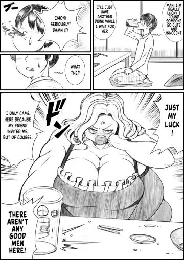 [Tokei] I Was Gonna Go Home With a Cute Girl But a Fat Lady Seduced Me and I Ended Up Fucking her Fhentai - Page 2