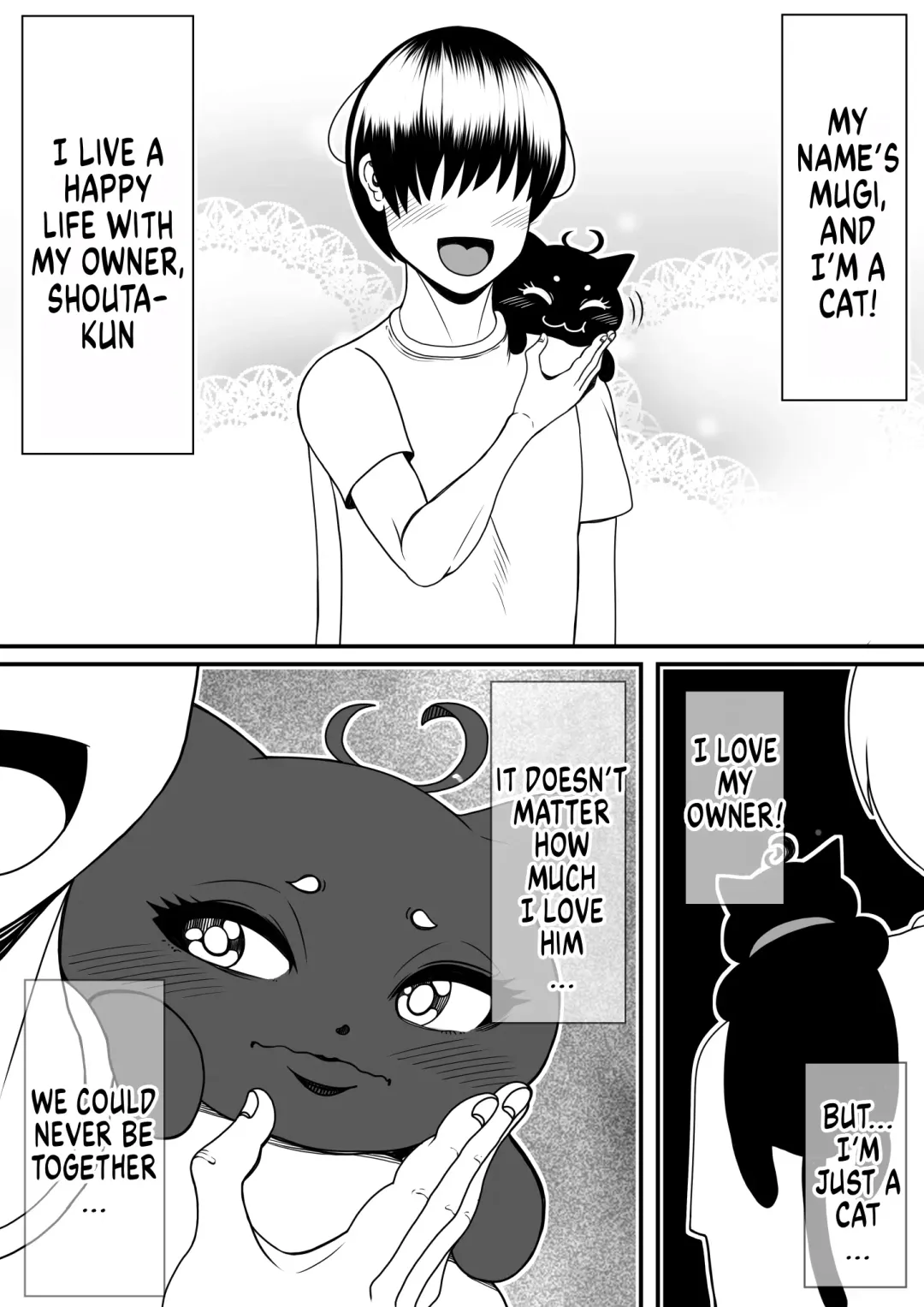 [Tokei] Mugi, the 5 year old cat who transformed into a 36 year old human Fhentai - Page 2