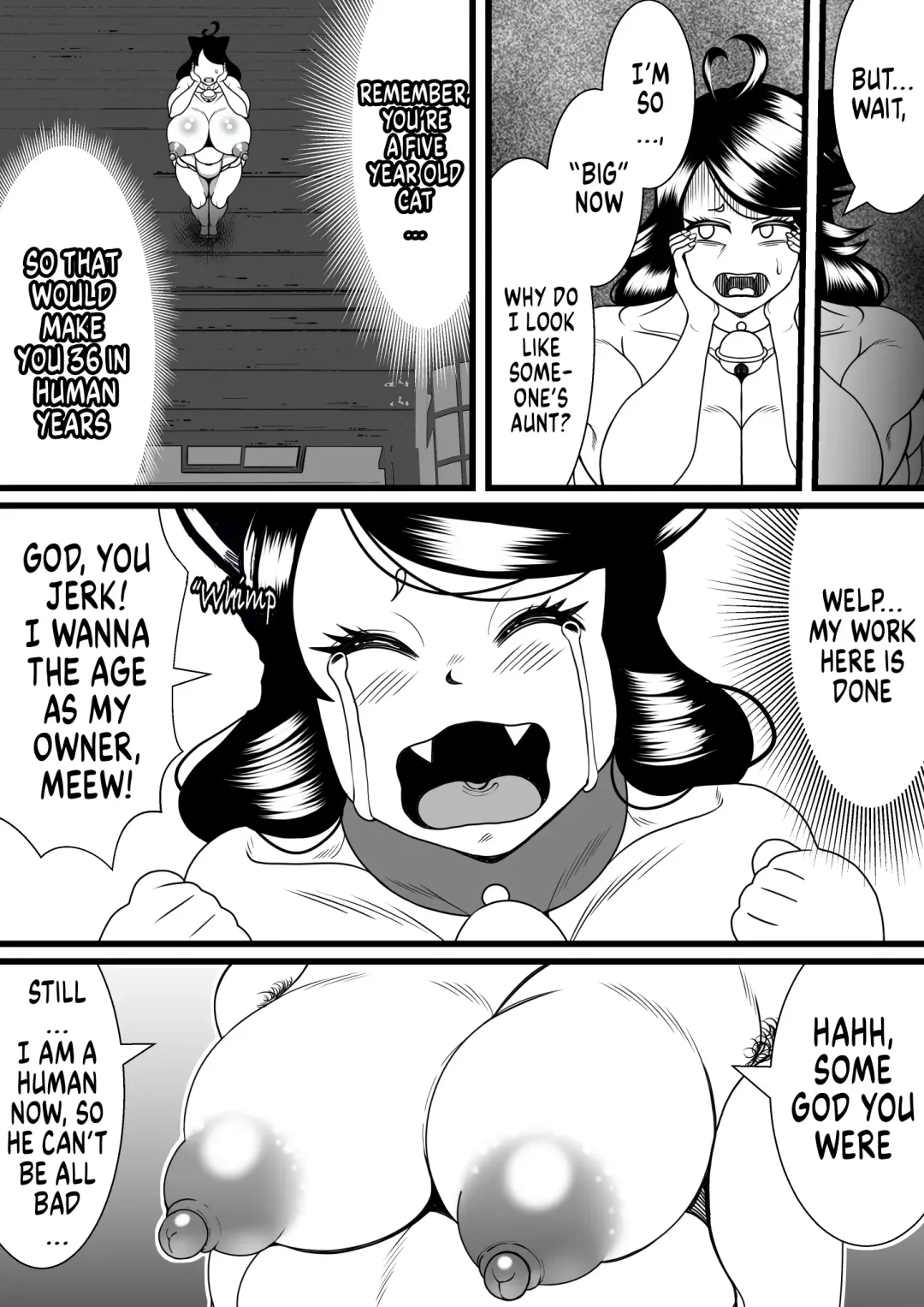 [Tokei] Mugi, the 5 year old cat who transformed into a 36 year old human Fhentai - Page 6