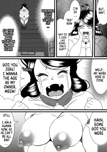 [Tokei] Mugi, the 5 year old cat who transformed into a 36 year old human Fhentai - Page 6