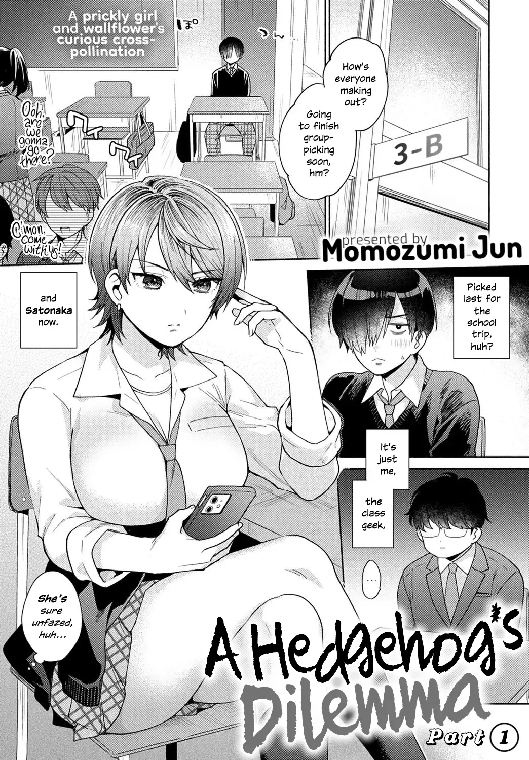 [Maeda Momo] Harinezumi no Dilemma ① | A Hedgehog's Dilemma, Part 1 Fhentai - Page 1