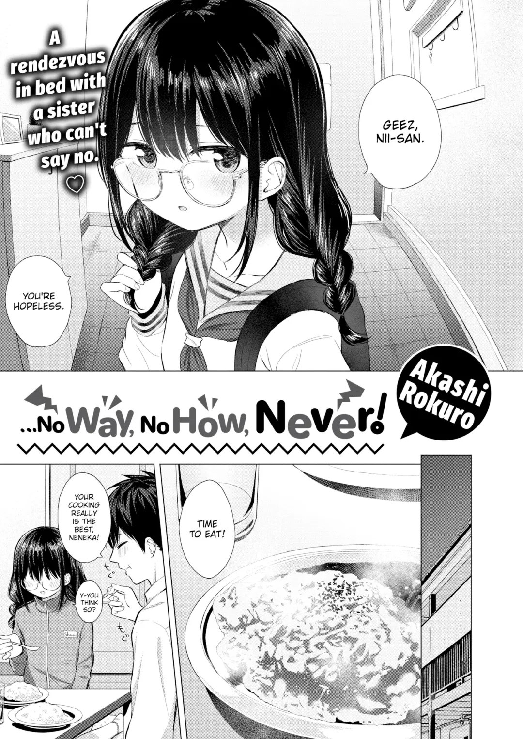 [Akashi Rokuro] ...No Way, No How, Never! Fhentai - Page 2