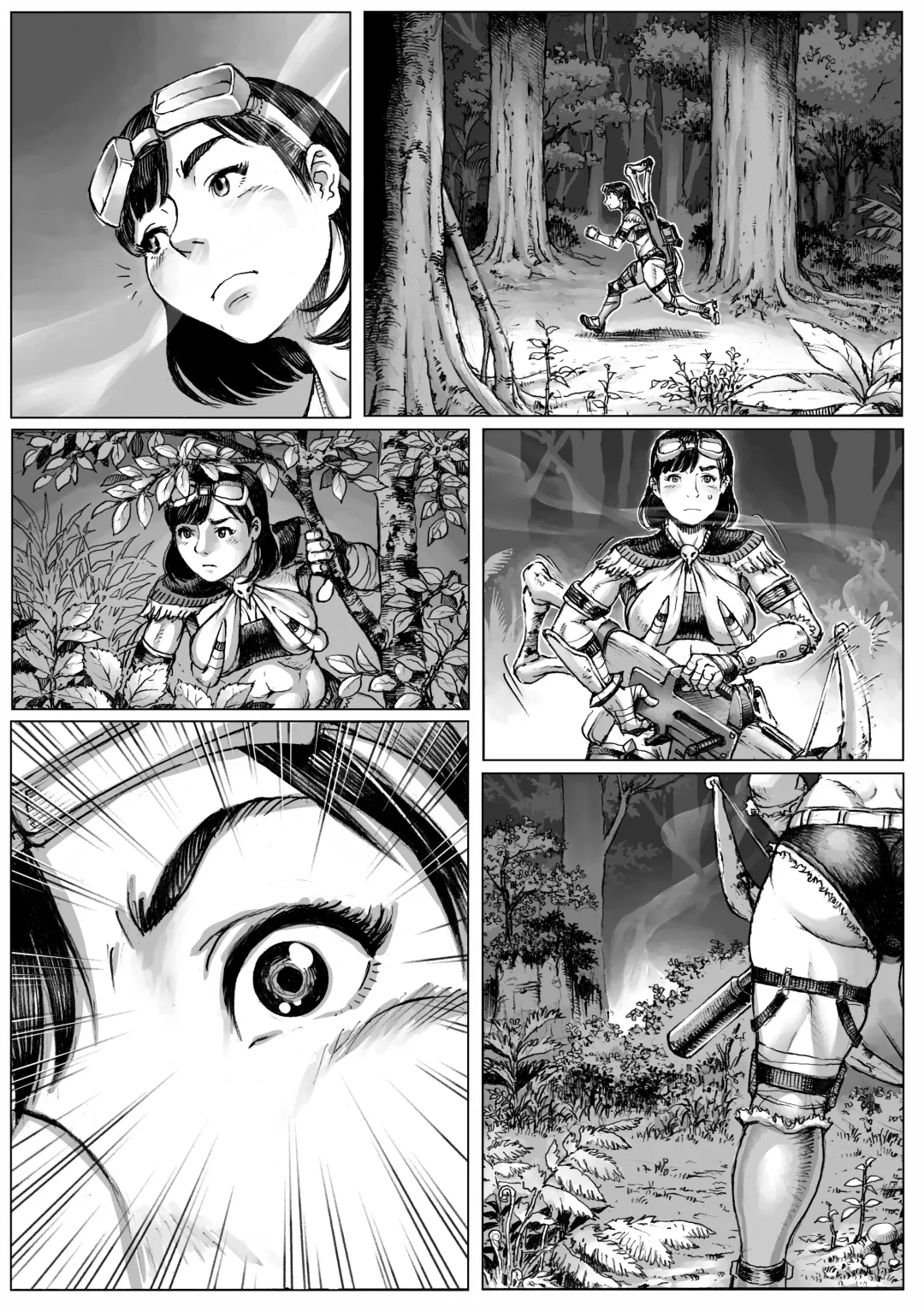 [Double Deck] MonHan! ~Kuishinbou Hunter no OO Report~ Fhentai - Page 45