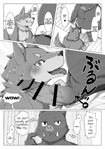 [Ham] Ecchi na Wanwan Delivery | Slutty Dog Delivery Fhentai - Page 8