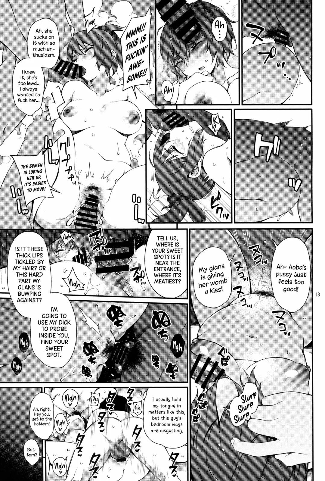 [Sawamura Ao] Aoba SPLASH Fhentai - Page 12