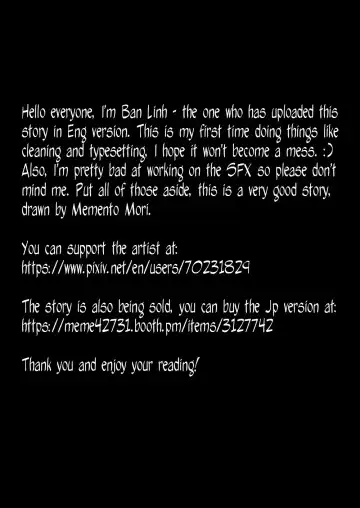 [Memento Mori] Ii Hiroimono deshita ne | What a Nice Catch Fhentai - Page 37