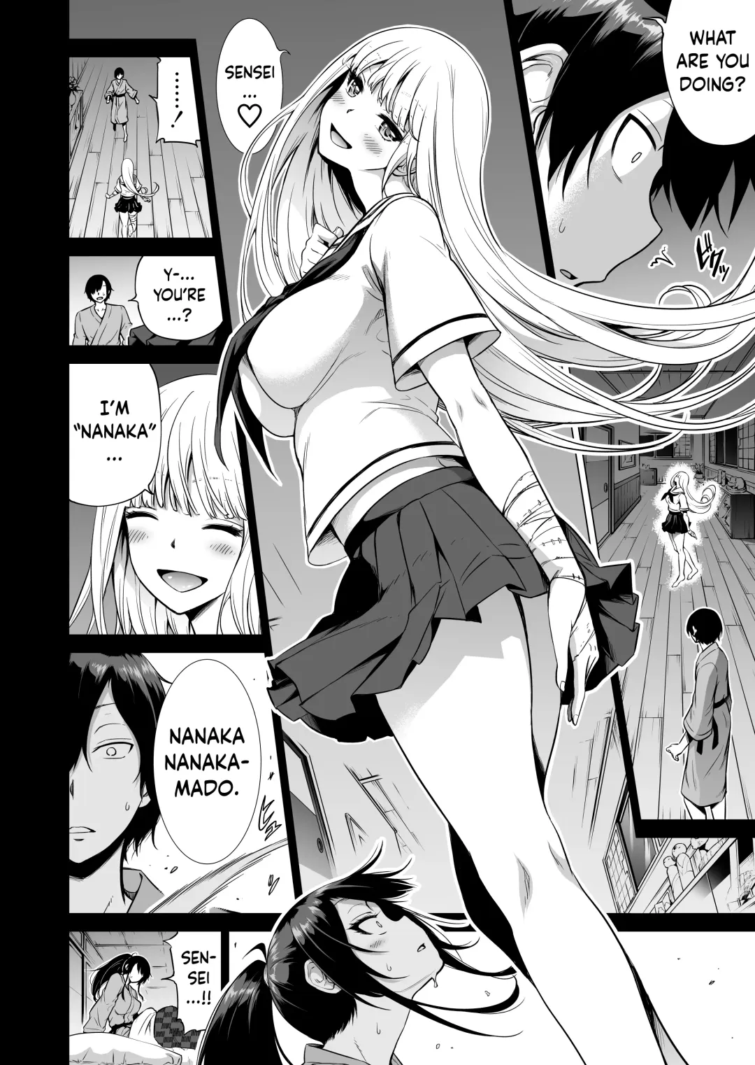 [Akatsuki Myuuto] Nanaka no Rakuen 2 ~Inaka no Gakkou de Bishoujo Harem~ Onsen de Arai Ikko Hen | Nanaka's Paradise 2 ~A School in the Countryside with a Harem of Beautiful Girls♥️~ Washing in the Hotspring Fhentai - Page 51