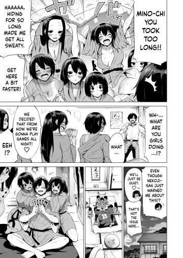 [Akatsuki Myuuto] Nanaka no Rakuen 2 ~Inaka no Gakkou de Bishoujo Harem~ Onsen de Arai Ikko Hen | Nanaka's Paradise 2 ~A School in the Countryside with a Harem of Beautiful Girls♥️~ Washing in the Hotspring Fhentai - Page 35