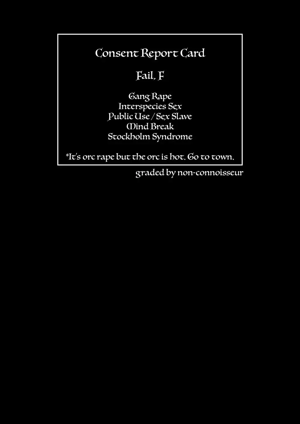 [Oishii Oshiri] Orc Aite ni Inmon Nashi de Mesu Ochi suru Wake Nai daro | Without a Lewd Crest, There's No Way I'd Be Fem-corrupted by an Orc! Fhentai - Page 2