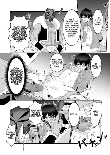 [Oishii Oshiri] Orc Aite ni Inmon Nashi de Mesu Ochi suru Wake Nai daro | Without a Lewd Crest, There's No Way I'd Be Fem-corrupted by an Orc! Fhentai - Page 16